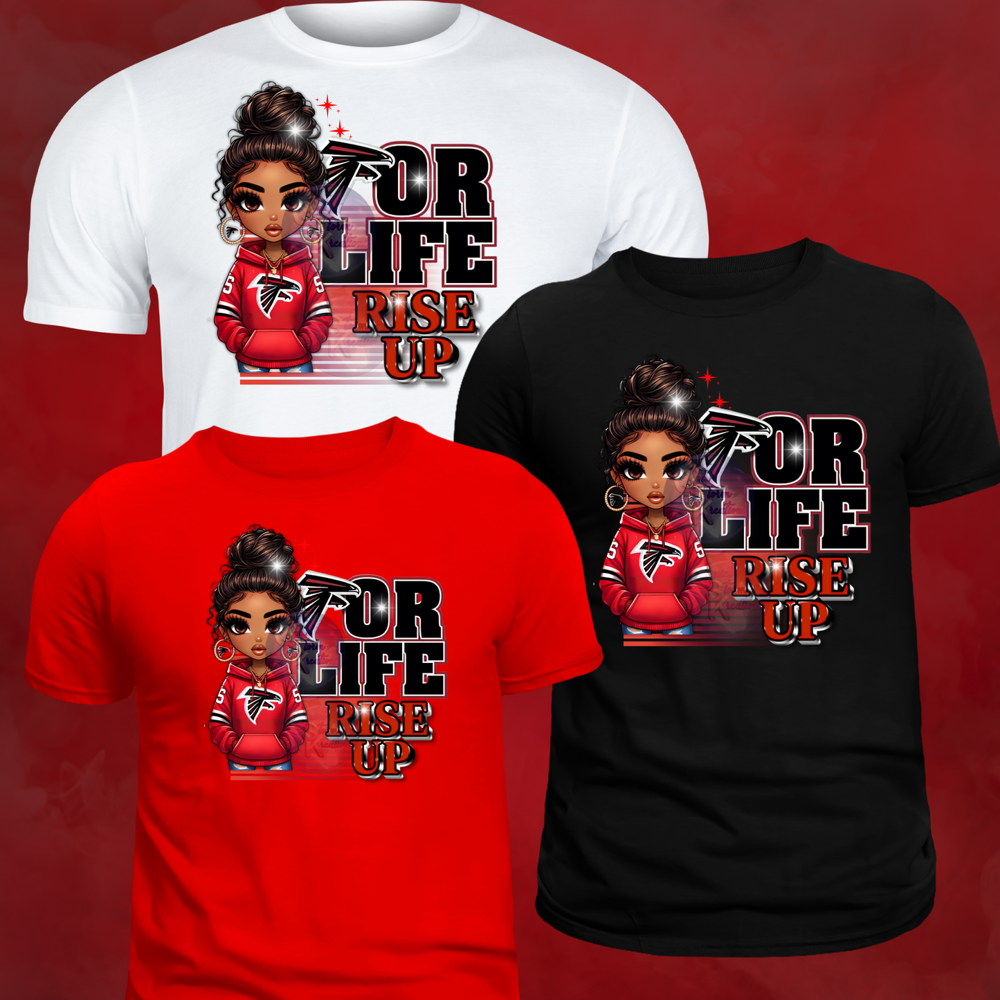 Atlanta Falcons Rise Up TShirts
