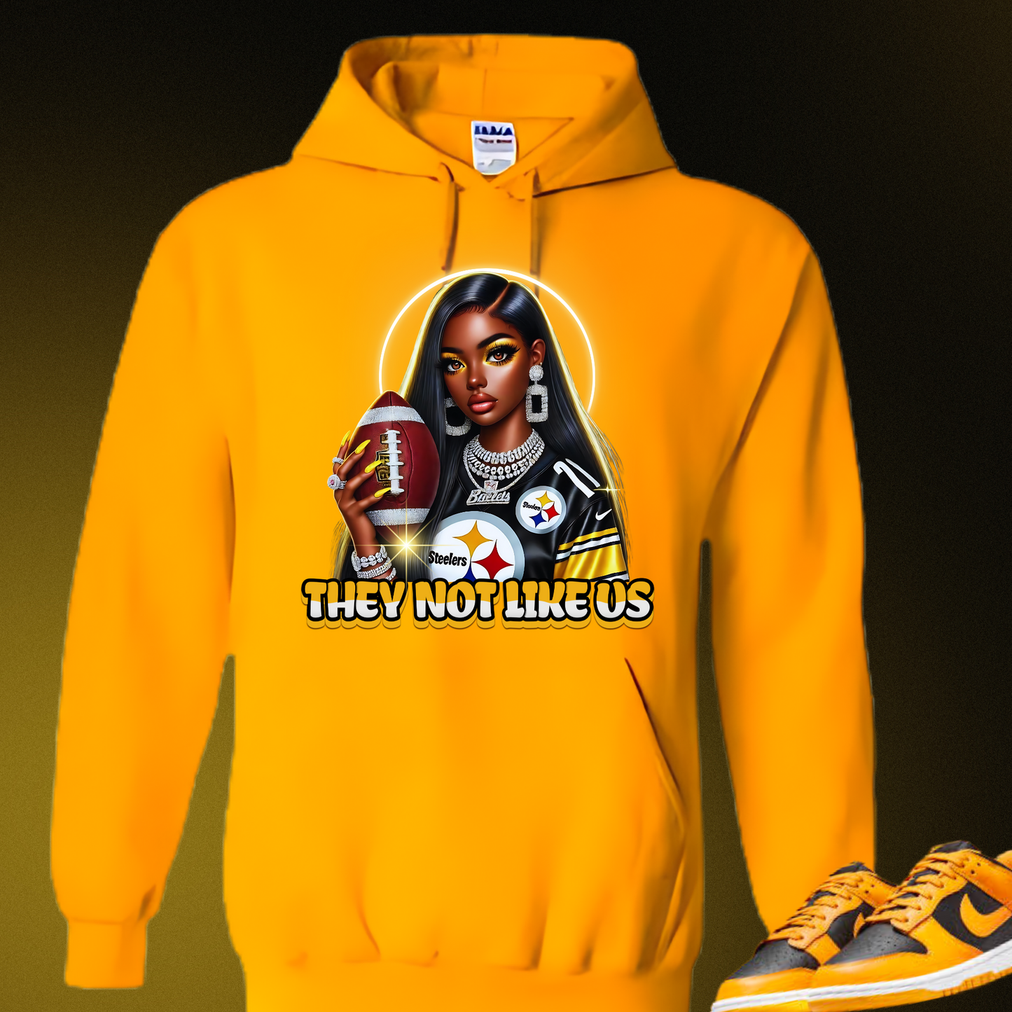 Pittsburgh Steelers They Not Like Us Hoodie