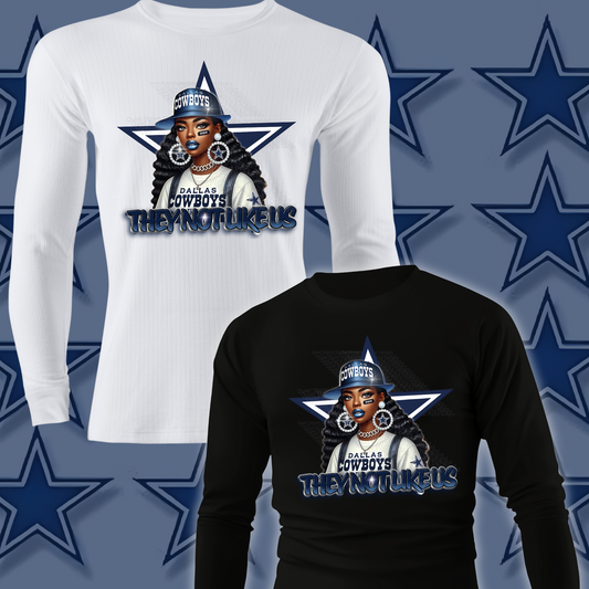 Dallas Cowboys They Not Like Us Long Sleeve TShirts