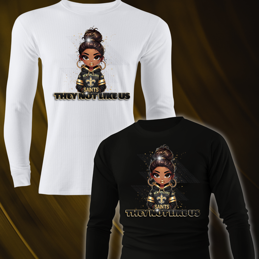 New Orleans Saints They Not Like Us Long Sleeve TShirts