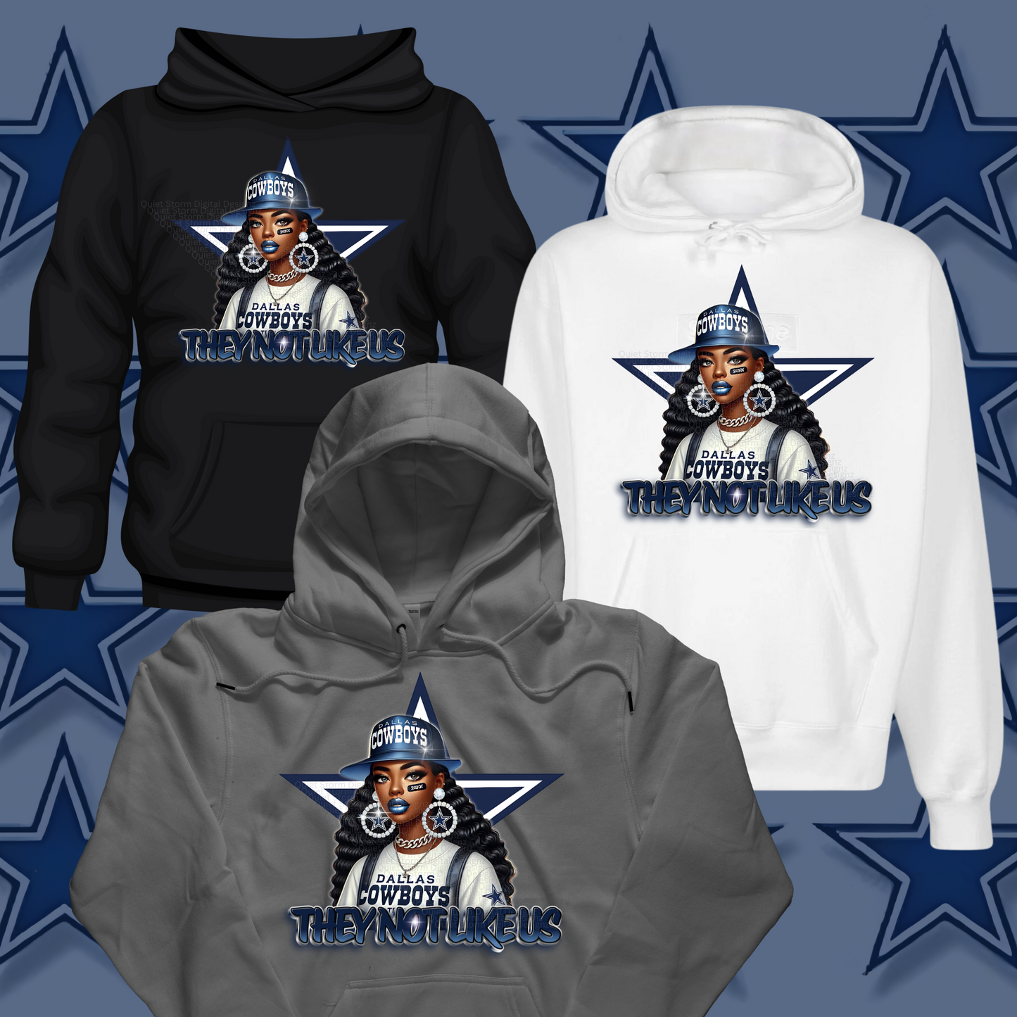 Dallas Cowboys They Not Like Us Hoodie