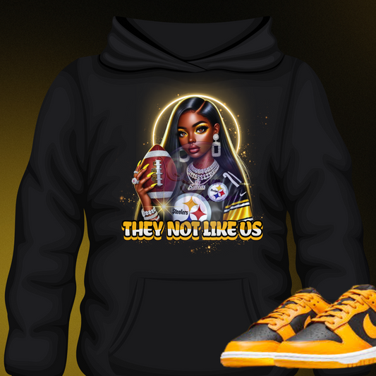 Pittsburgh Steelers They Not Like Us Hoodie